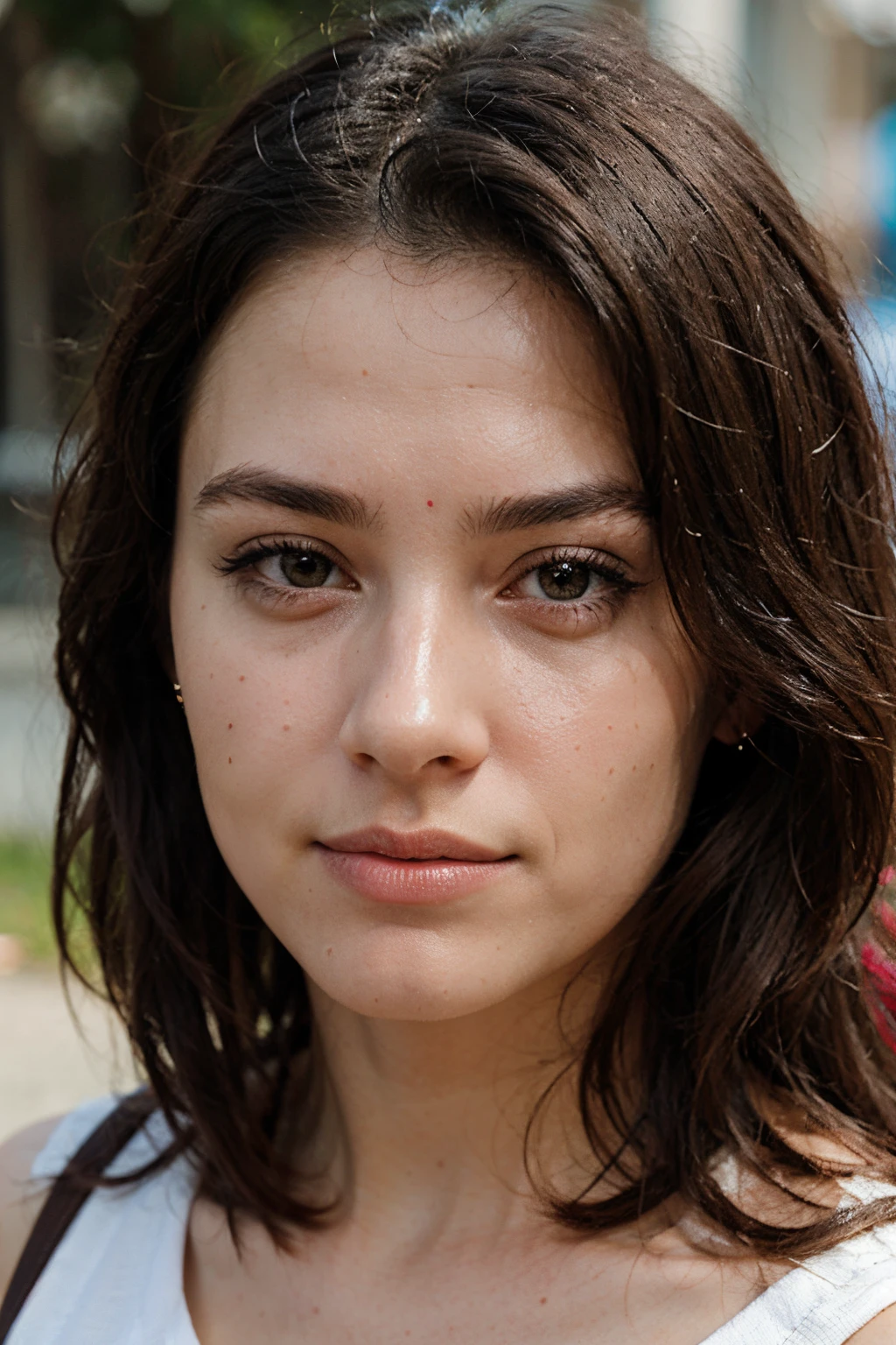 Realistic face effect