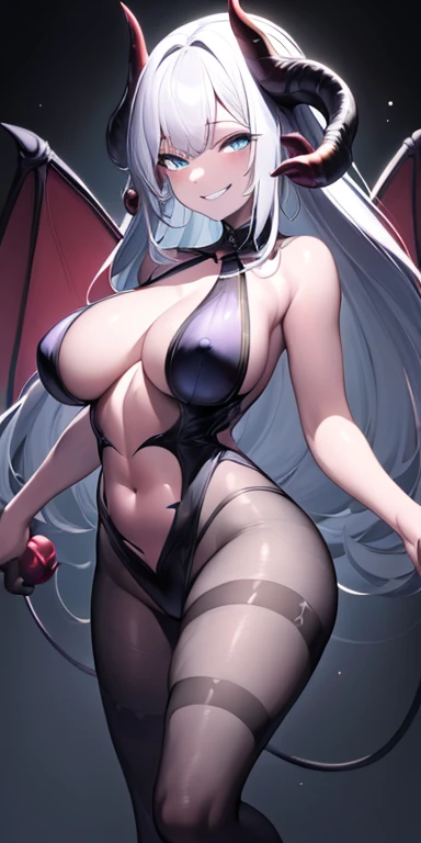 ((Masterpiece,Best Quality)), absurdress, Mehira_AFC, 独奏, Smiling, looking a viewer, Cowboy shot, cinematic composition, dynamicpose, two-footed footjob, COCK BETWEEN FEET, STOCKING