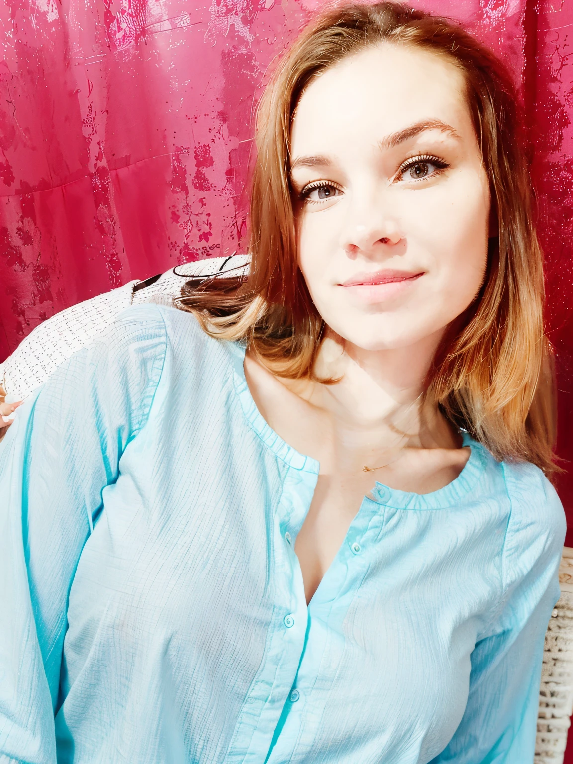 Bright blouse