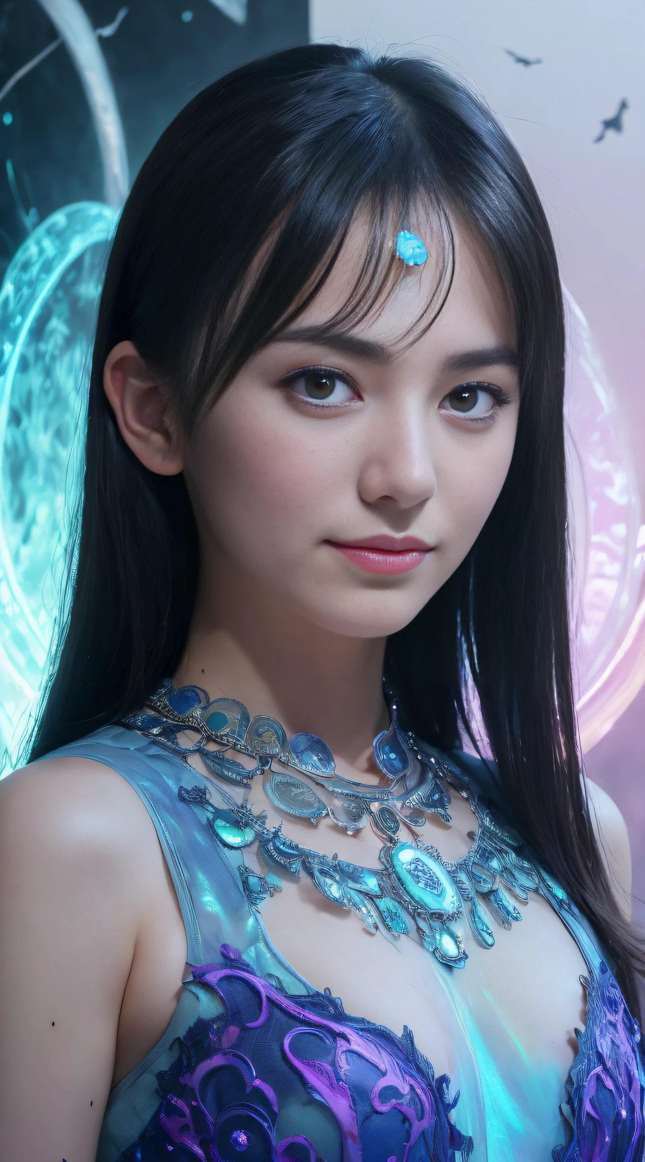(Two beautiful age Italian girls:1.6), Close friend, (They are hugging each other:1.2), Kiss her cheek or chest,(detailed iridescent bodysuit with beautiful fractal or marble design:1.5), An incredible sight, ((high quality)), ((detailed)), ((Fantasy)), Blue Plasma Brain, Green Plasma Body, Vulgarity, Beautiful breasts, obscene, (いやらしい笑face:1.2), rough, Obscene, average, (Obsceneな:1.2), (Immorality:1.2), Lachish, (Small breasts with beautifully raised pink areolas:1.5), (Camel Toe), (Expressions of ecstasy:1.2), Realistic, Official Art, Unity 8K Wall , 8K Portraiture, 最high quality, Very high resolution, (Incredibly beautiful natural backgrounds:1.6), (18-year-old:1.5), (Sexy and glamorous:1.1), (Coquettish look:1.6), (誘惑的な笑face:1.6), (Erotic pose:1.9), (Model pose:1.8), Beautiful seductive face, Portraiture, (Thick eyebrows:1.4), (Big red eyes:1.6), Beautiful symmetrical eyes, (非常にdetailedな目:1.4),(Highly detailed face and eyes:1.7), (High resolution red eye:1.8), Intimate face, (非常にdetailedな肌の質感:1.4), White skin, 青White skin, Perfect Anatomy, thin, (Beautiful and toned body:1.5), 非常にdetailedな髪の毛, Hair Ribbon, (Moisturized Skin:1.2), No makeup, (Bear:1.1), Excellent anatomy, Focus Face, good looking, (Emilia Clarke:0.6) (Emma Watson:0.3),(Jennifer Connelly:0.4), ( face:1.5), Elegant face, Nice, sweet, (Around her neck was an intricately crafted necklace.), (Bioluminescence with a brilliant glow:1.4), (Glowing magic circle:1.5), Ancient castle ruins, Shining majestic clouds and sky, lightning, Spectacular and realistic, (Greg Rutkowski:0.8), (blue green and orange:0.4), (Art Station:1.5), Cinematic, (Browsing Caution:1.2), Hyper detailed, Dramatic Light, (Intricate details:1.1), Beautiful black hair, (He wears gauntlets adorned with jewels, intricately designed and extremely beautiful.:1.1), , Milky Way, (nebula:1.6)