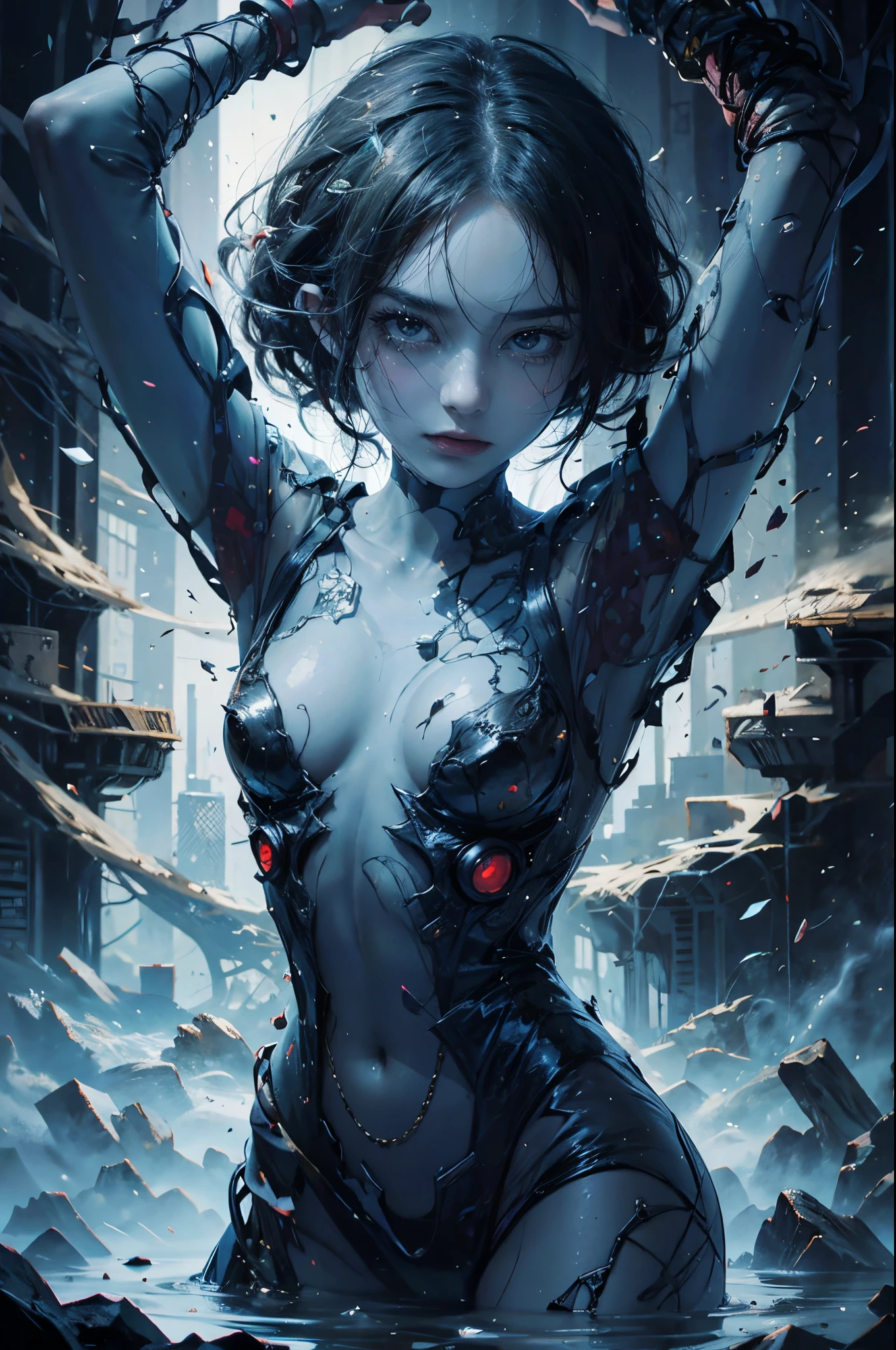 1girl, sharp eyes