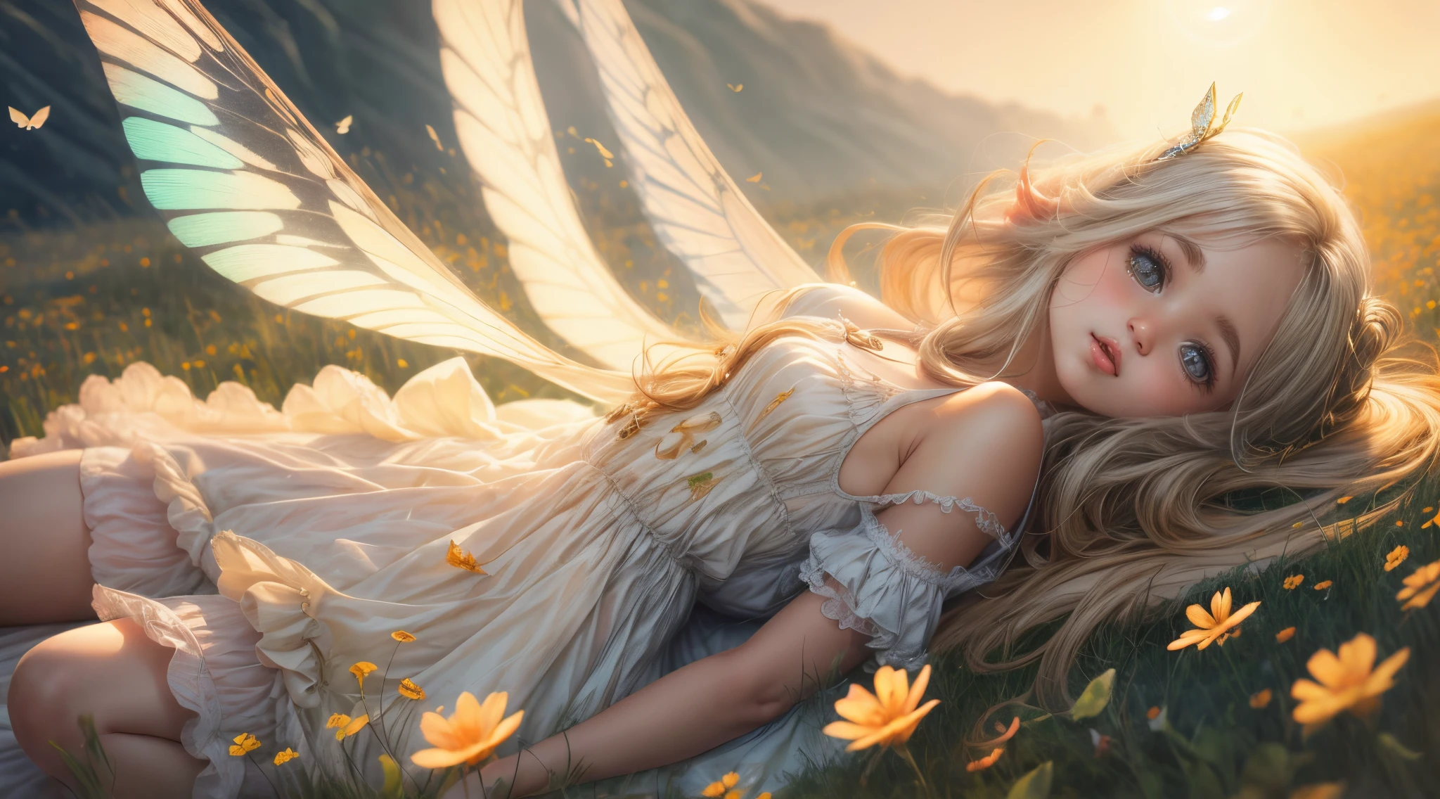 Cute liitle Innocent Girls Face with Gotgeous Big Dreamy Eyes