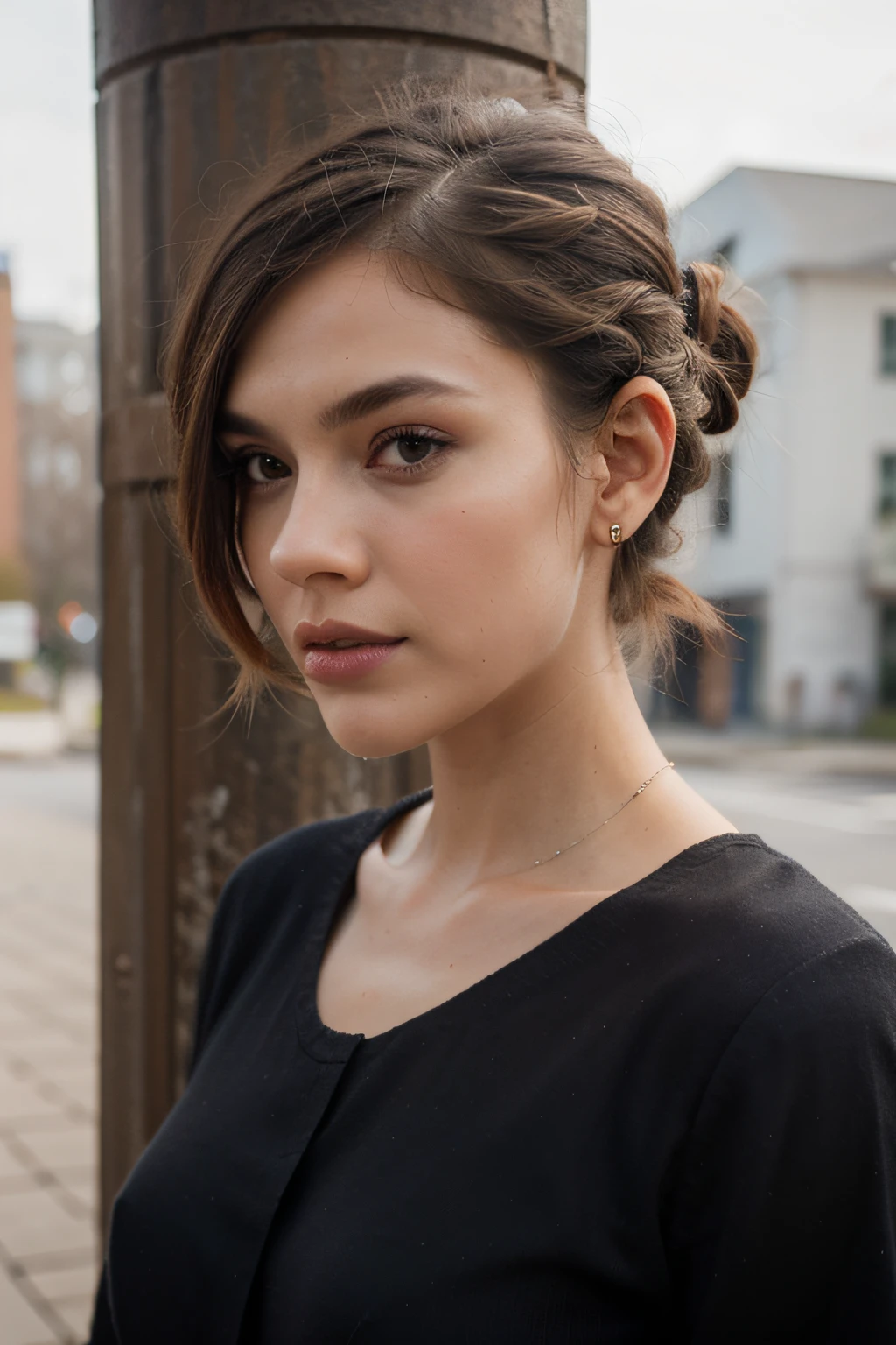 short hair, various hairstyles, creative haircuts, trendy, stylish, modern, elegant, unique, bold, edgy, versatile, voluminous, textured, sleek, asymmetrical, pixie cut, bob, lob, undercut, shaved sides, curly, wavy, straight, braided, updo, half updo, ponytail, top knot, bangs, fringe, highlights, lowlights, ombre, balayage, pastel colors, vibrant hues, natural tones, glossy finish, shiny, healthy, voluminous, dynamic, confident, fashion-forward, editorial, professional photography, high resolution, detailed texture, perfect lighting.