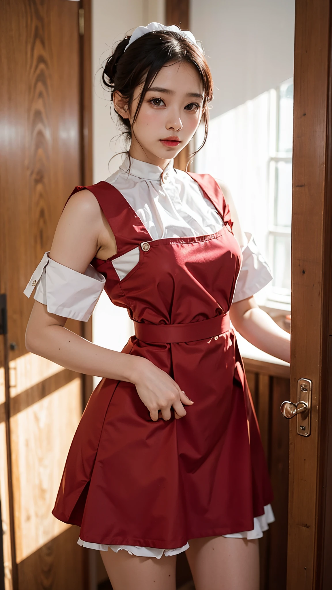of women, Maids wear, A lot of exposure,