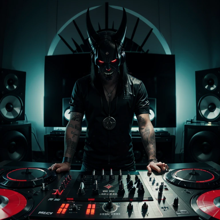 Dj Wicked an evil villainous mixer of music