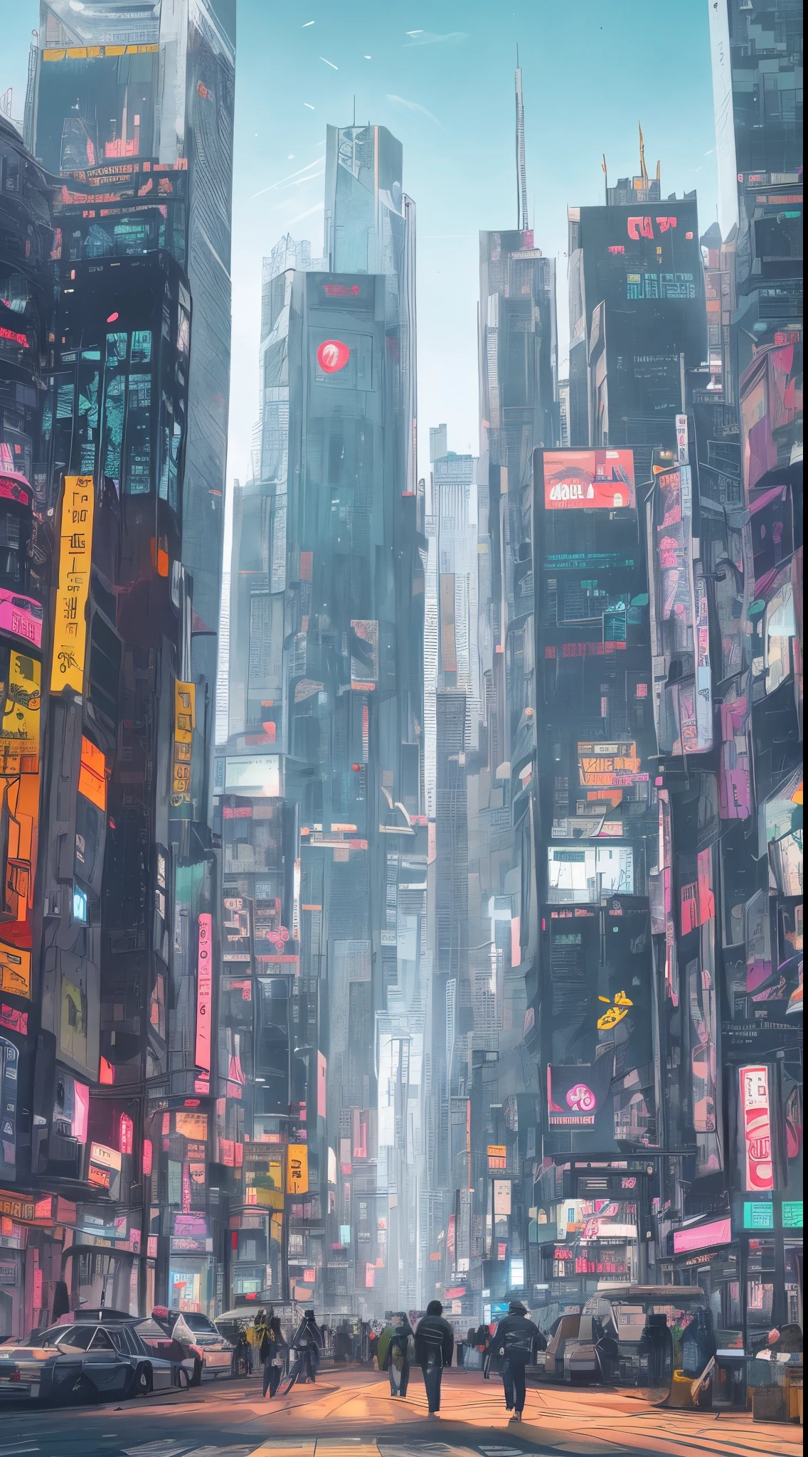cyberpunk city