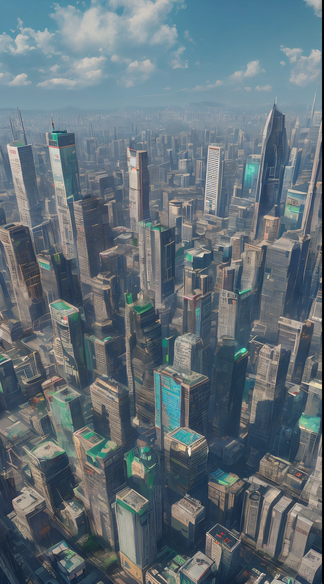 cyberpunk city