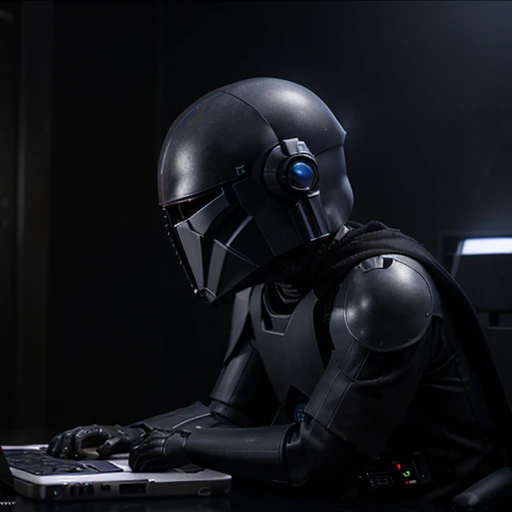 MBP-Stealth a Star Wars combat droid that does a film review show