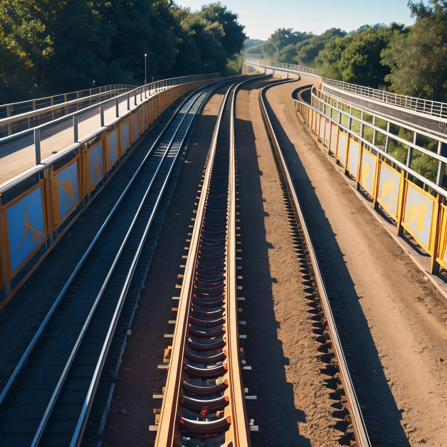 Create an image about a long line to a roller coster