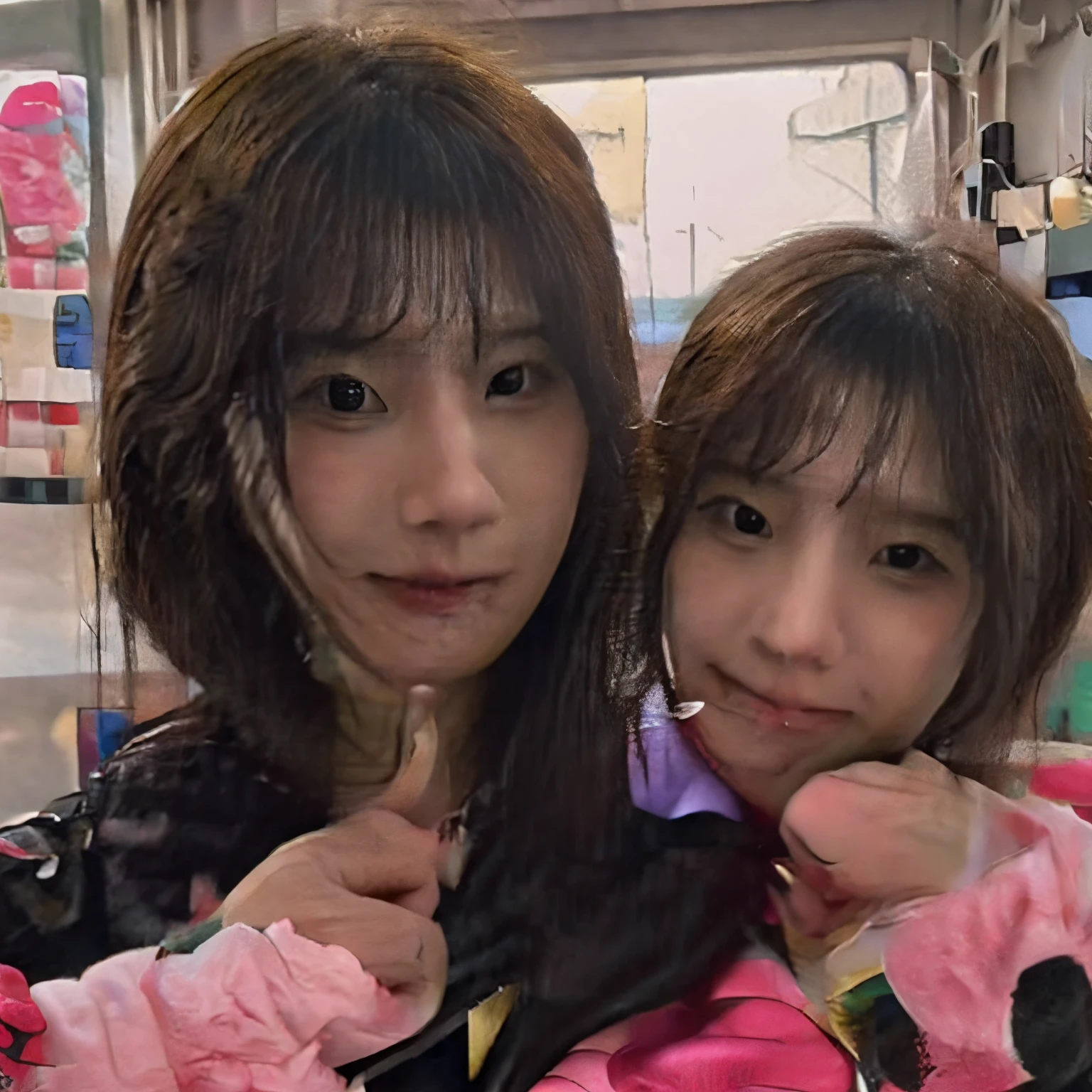 hina kikuchi, Gymnasium Warehouse, ahegao, Sweaty,Wet big, Laughing with tongue out, smile, The nostrils are wide, snot, Making a peace sign with both hands, Gym suit,