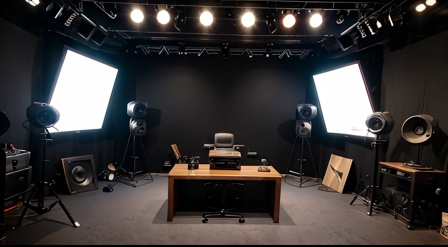 studio youtube background