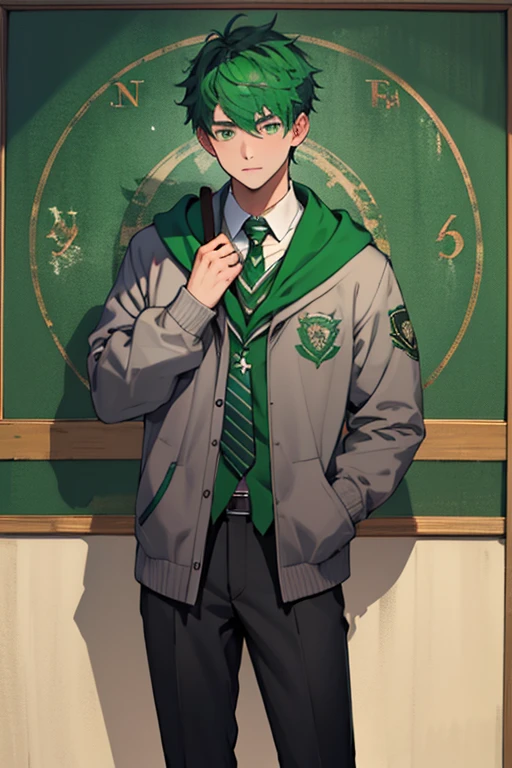 boy student Slytherin
tall