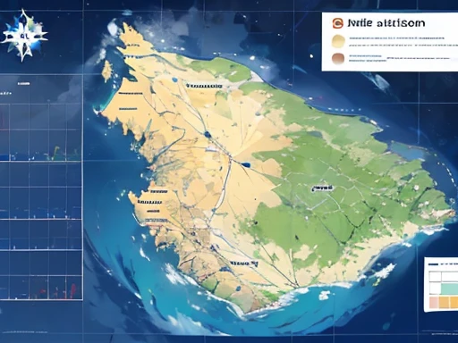 Map of a small nation