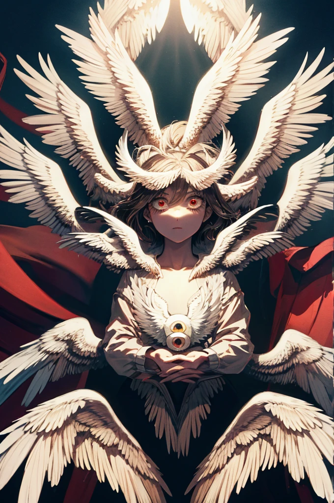 bibliangels, too many eyes, no humans, multiple wings, angel