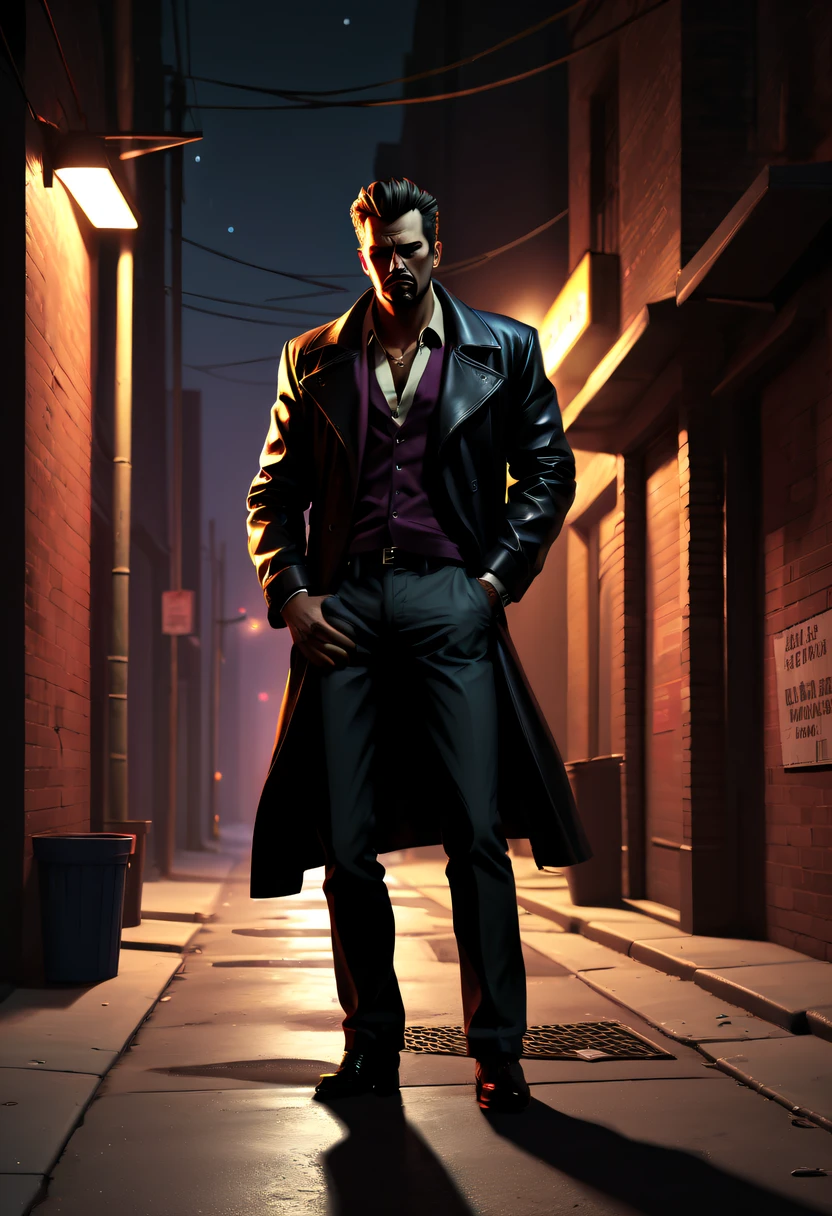 (GTA STYLE:1.5),Night Alley,drunkard,lonely and strong