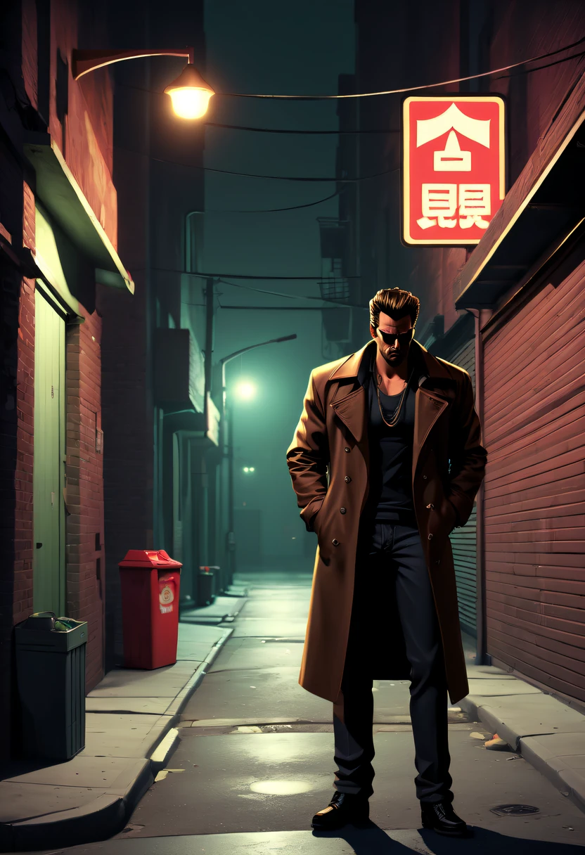 (GTA STYLE:1.5),Night Alley,drunkard,lonely and strong