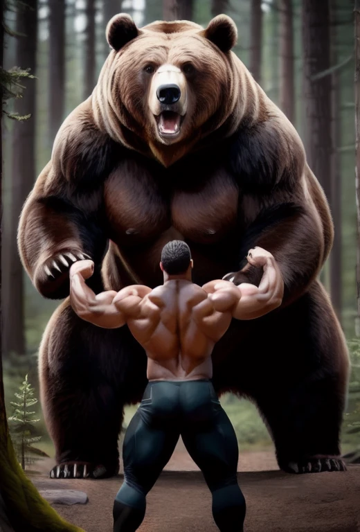 girthy veiny cock, swollen balls, chubby muscular black  bear, the balls are too big, masturbating, detailed cock and balls, hyper realistic, explosive orgasm, excessive cum, 