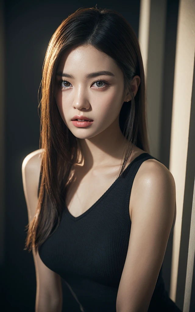Highly detailed CG Unity 8k wallpaper, top quality, super detailed, masterpiece, realistic, photo realistic, very detailed cute girl, a stuning 21 year old korean college girl,pale skin tone, in indian casual dress, inside a room, photorealistic, photo, masterpiece, realistic, realism, photorealism, high contrast, photorealistic digital art trending on Artstation 8k HD high definition detailed realistic, detailed, skin texture, hyper detailed, realistic skin texture, armature, best quality, ultra high res, (photorealistic:1.4),, high resolution, detailed, raw photo, sharp re, by lee jeffries nikon d850 film stock photograph 4 kodak portra 400 camera f1.6 lens rich colors hyper realistic lifelike texture dramatic lighting unrealengine, full body in photo