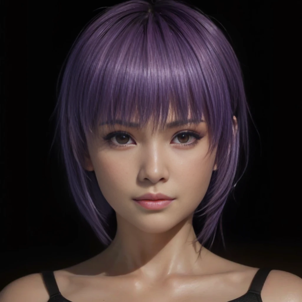 "AYANE" (best quality,ultra-detalhado,Realistic:1.37), retrato, Detailed eyes and facial features, olhos castanhos, textura de pele delicada e suave, Corpo Perfeito, textura ultra realista, maquiagem perfeita, expression serious