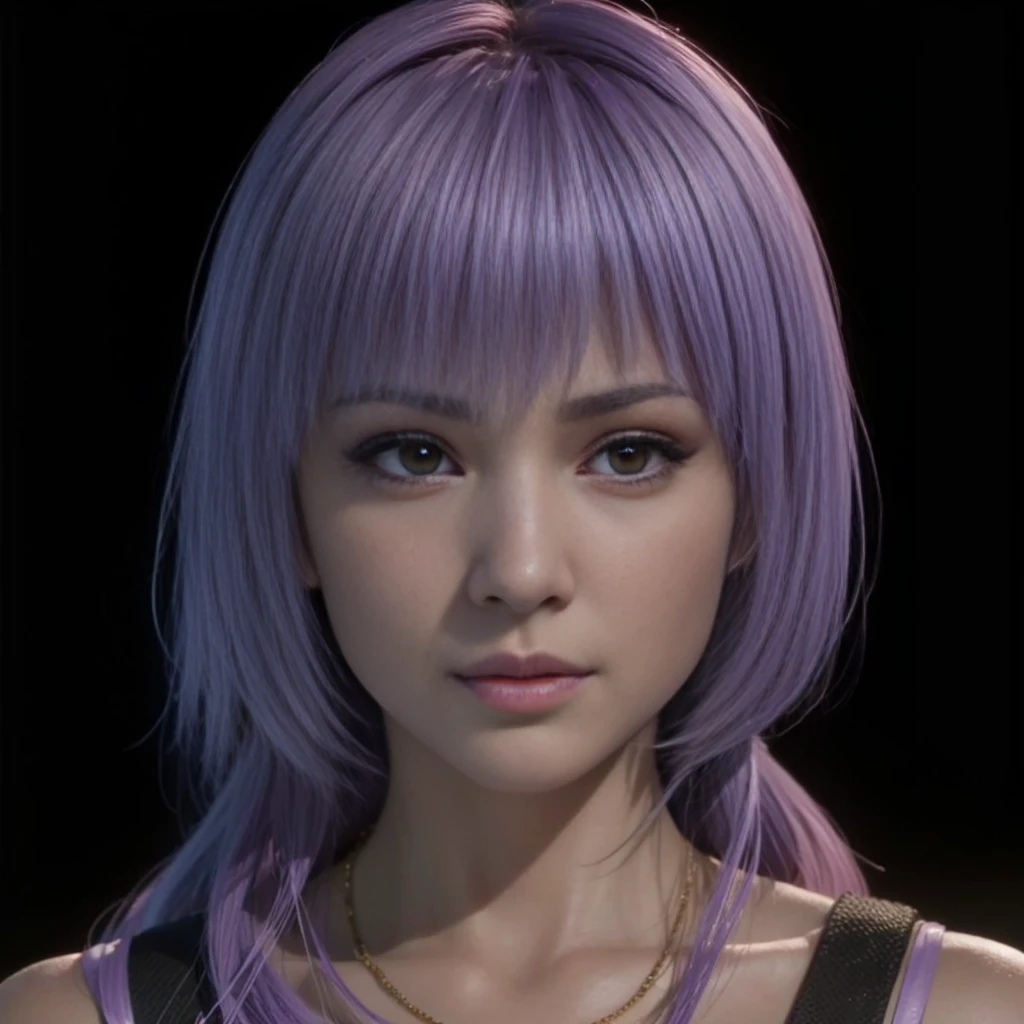 "AYANE" (best quality,ultra-detalhado,Realistic:1.37), retrato, Detailed eyes and facial features, olhos castanhos, textura de pele delicada e suave, Corpo Perfeito, textura ultra realista, maquiagem perfeita, expression serious, maquiagem vermelha nos olhos, usando batom vermelho