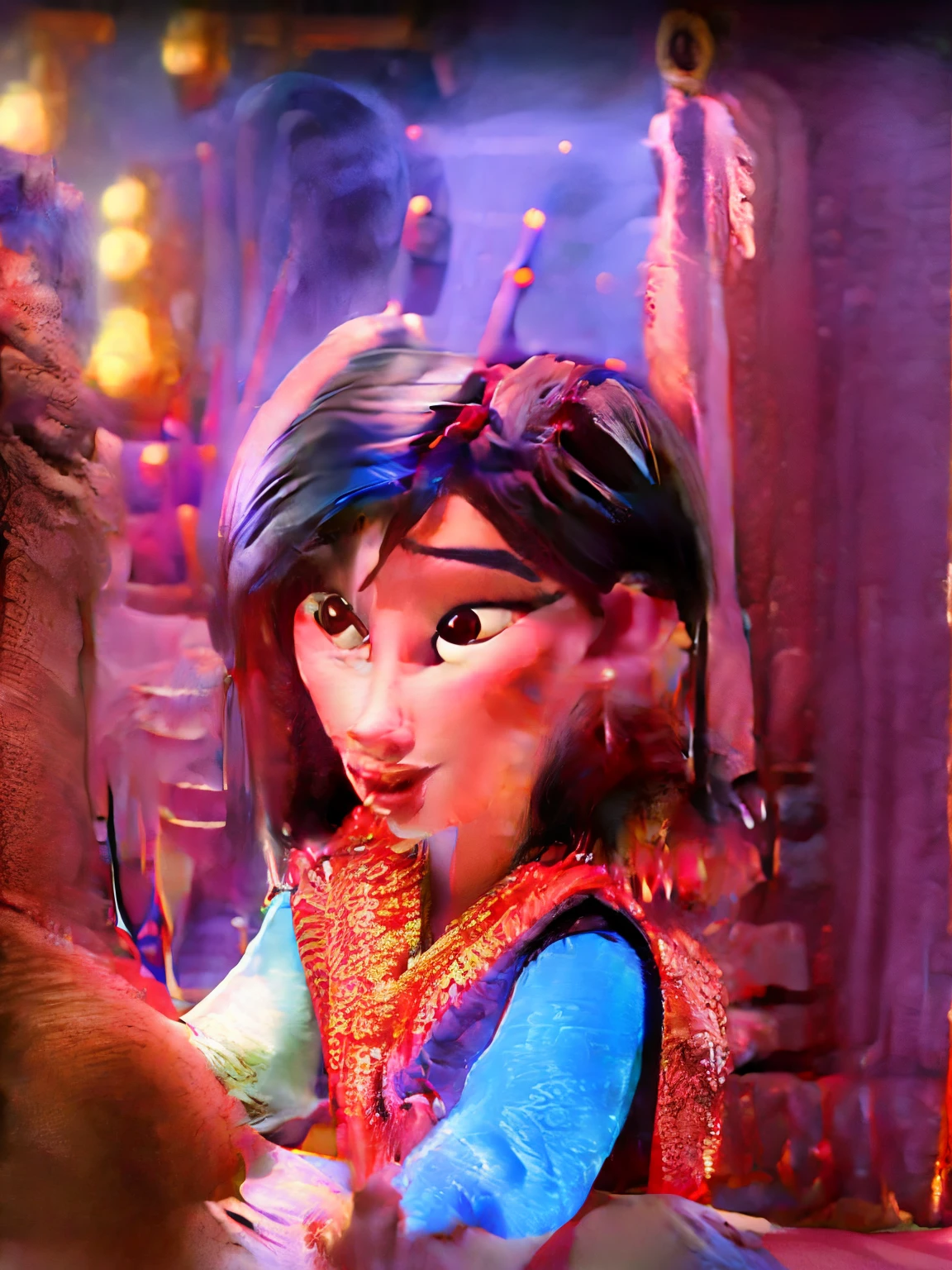 Mulan at christmas time