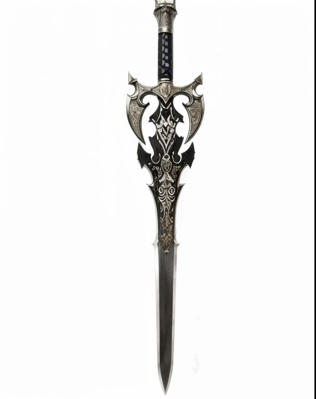 Make this sword with an anime tone