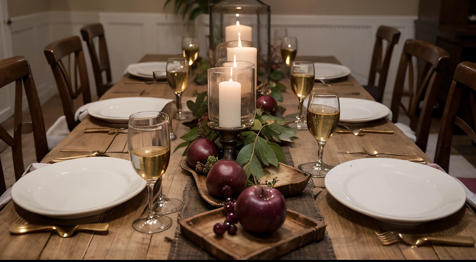 dinner party table