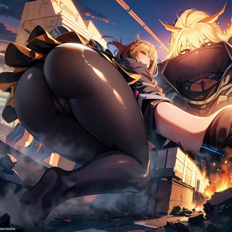 Giantess, huge, crushing, butt crush, killing, giantess crushing human, huge butt, destruction