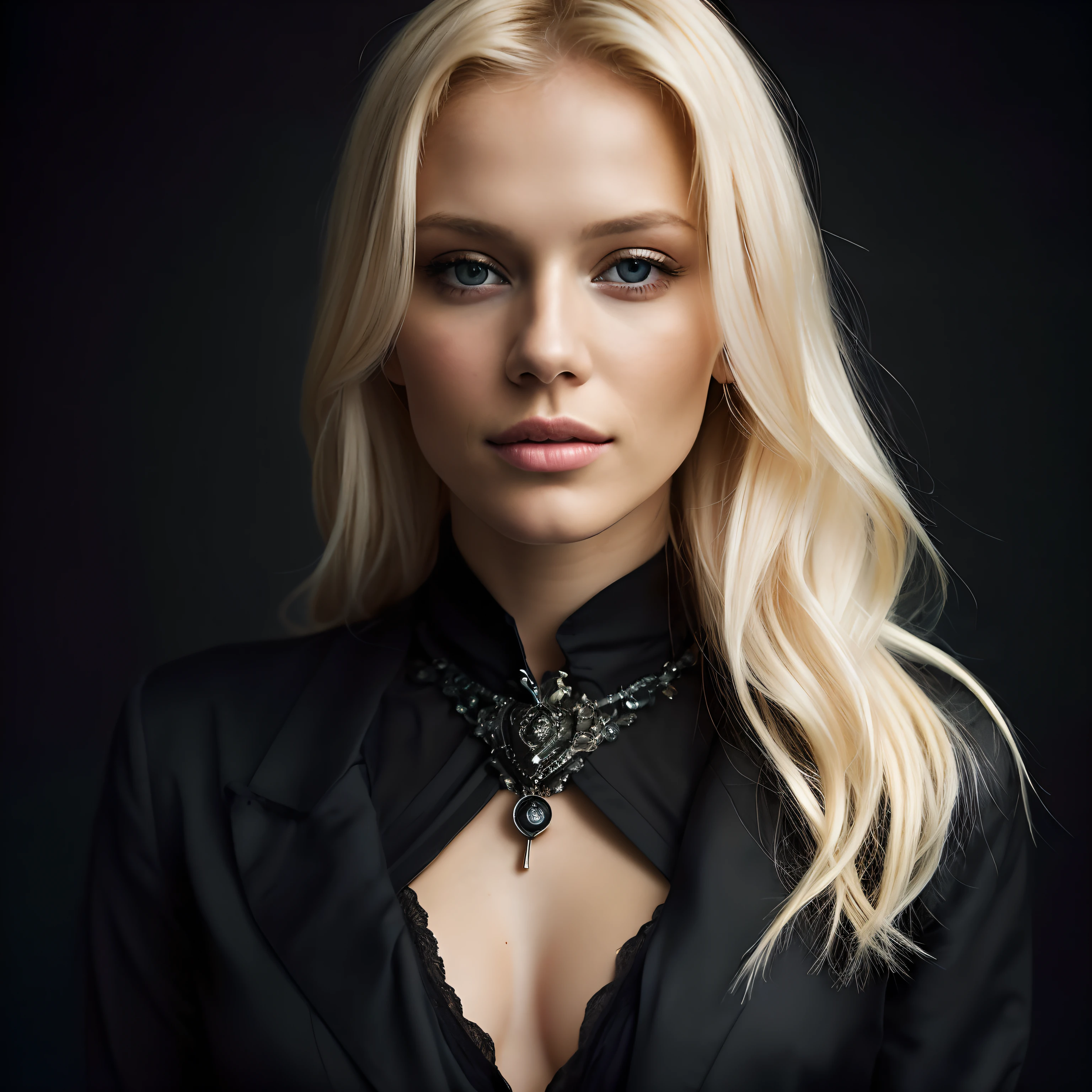 blond woman in a black suit posing for a photo, a portrait of Seb McKinnon, reddit, Digitale Kunst, blonde goddess, beautiful blonde girl, gorgeous woman, Dascha Taran, beautiful blonde woman, Sexy girl, Anna Nikonova alias Newmilky, Instagram-Modell, a beautiful blonde, Atemberaubende Frau, Irina Nordsol Kuzmina, Beautiful female, sexy Blick in die Kamera