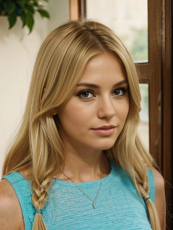 Blonde woman
