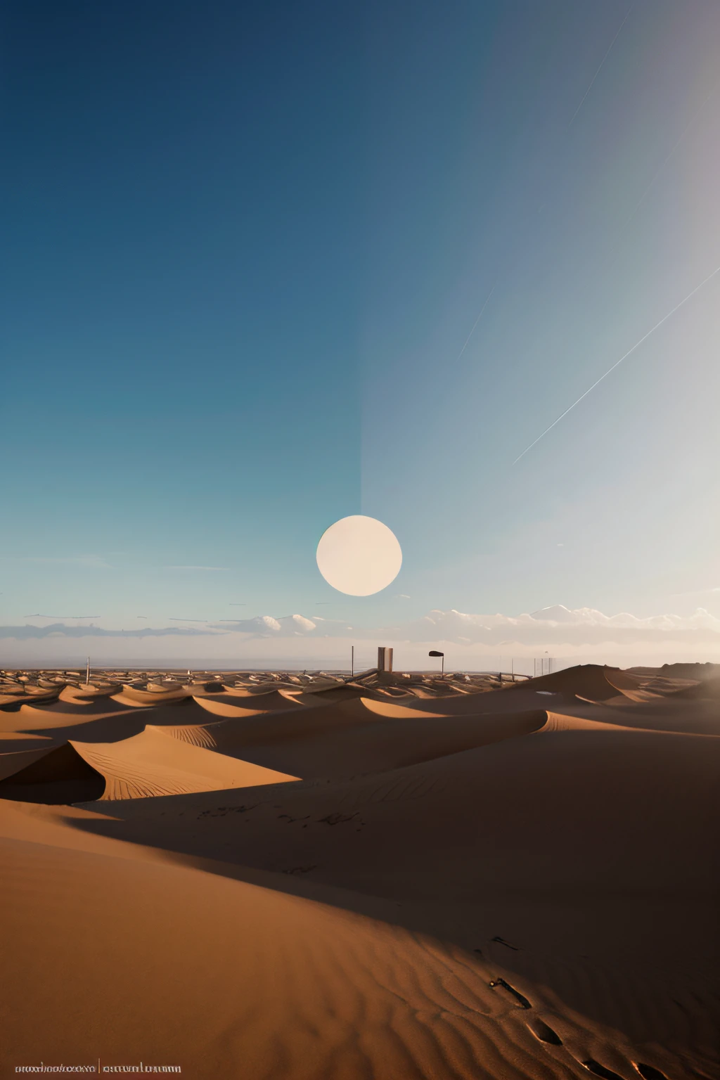 atmosfera futurista com minimalismo