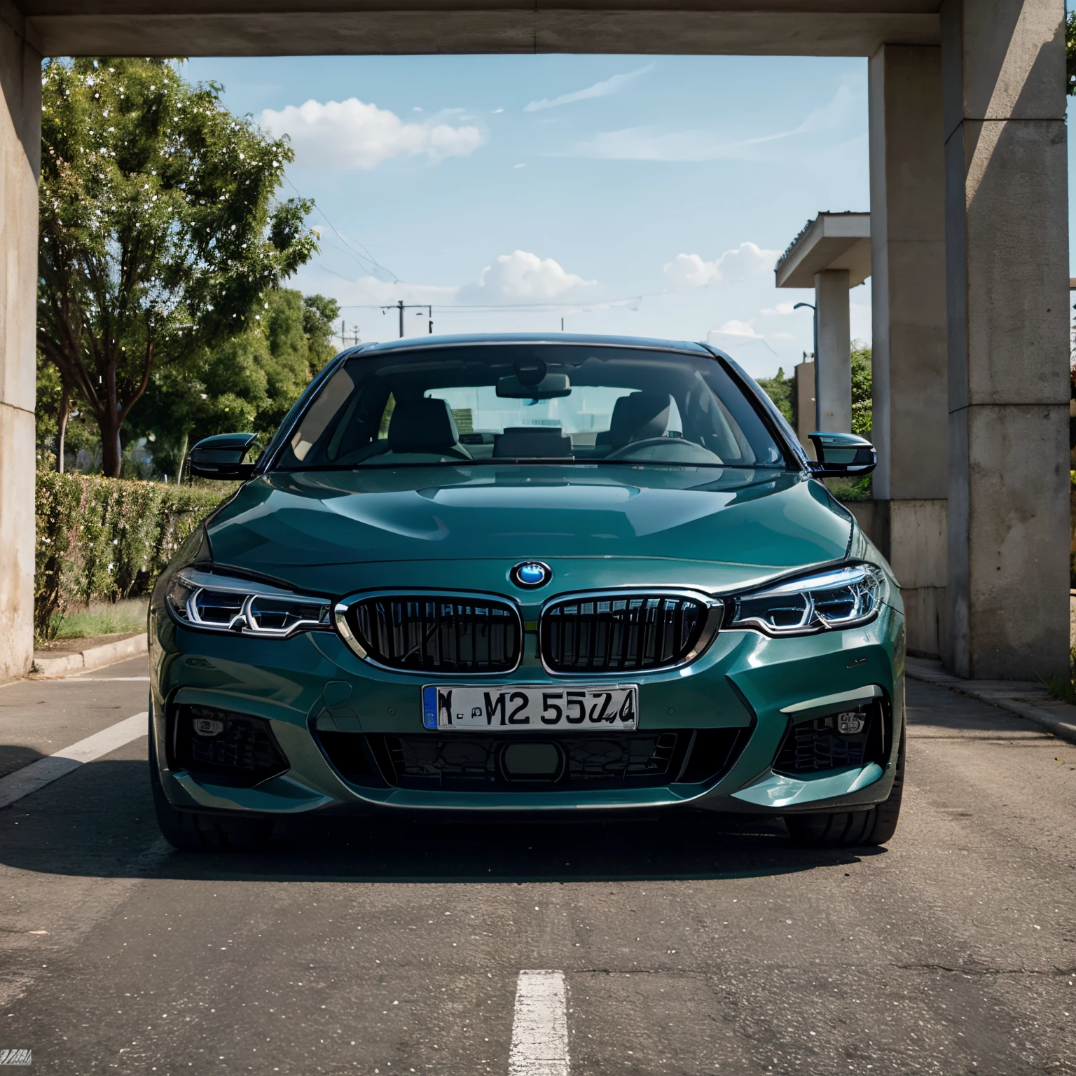 Bmw535 verde lima