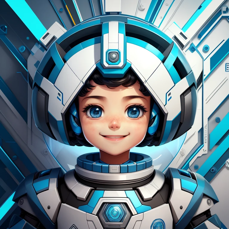 (cute robot boy smiling) stylized identical to 1940 |)), acolchoamento ,multidimensional geometric wall PORTRAIT, arte, Chibi,
Yang016K, lindo,(( cor vermelha predominante, azul e branco))
Primary works, qualidade superior, melhor qualidade, Arte Oficial, Lindo e Estetaduardo Kobra acolchoamento ,multidimensional geometric wall PORTRAIT, arte, Chibo,detalhes
