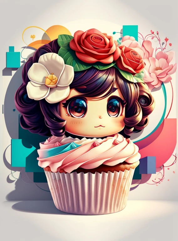 (cute cupcake house with flowers) stylized identical to 1940 |)), acolchoamento ,multidimensional geometric wall PORTRAIT, arte, Chibi,
Yang016K, lindo,(( cor vermelha predominante, rosa e branco))
Primary works, qualidade superior, melhor qualidade, Arte Oficial, Lindo e Estetaduardo Kobra acolchoamento ,multidimensional geometric wall PORTRAIT, arte, Chibo,detalhes
