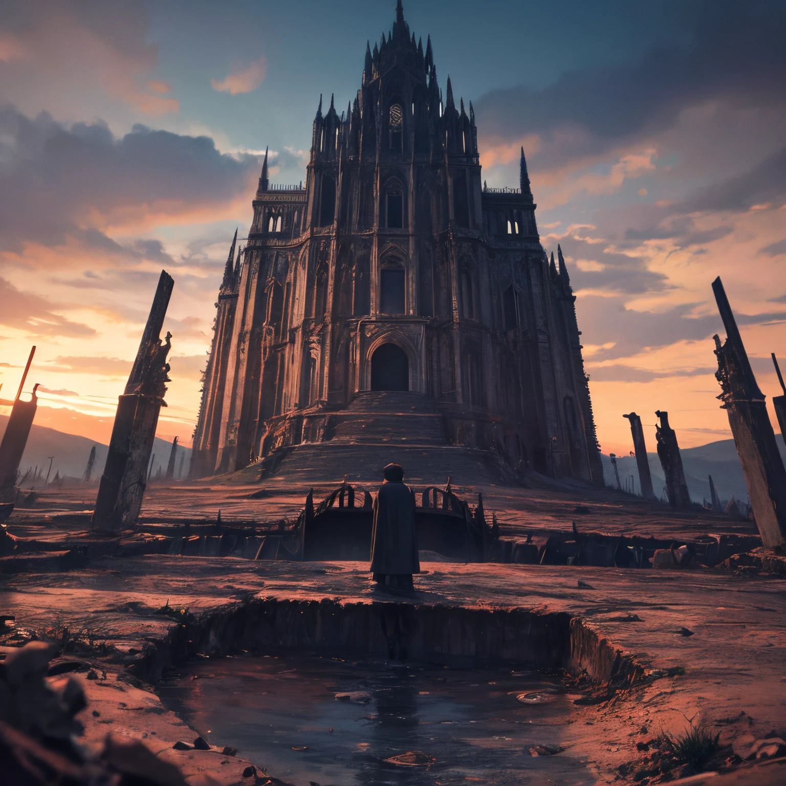 all i can see absolute horror, landscape, hell