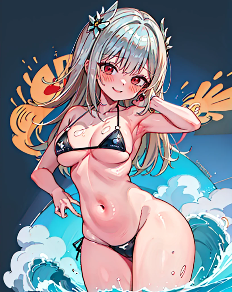 qualidade superior、Super detalhe de anime altamente detalhado、obra prima、tre anatomicamente correto、Detailed hand、(Mother 1.6)、8k、I love my tides、sexual excitement、Linha superior、peito enorme、coxas coxas coxas coxas coxas、suar profusamente、Stuffinesoreplay、rosto sorridente、cara de beijo、(The best silver micro bikini:1.6)、Eu te amo hidratar a pele、(Corpo encharcado:1.3)、Detalhe Olho、NSFW、Amarrado、erotick、jaqueta、Bright lotion on the head、Maikurobikini、Melhores Brincos、vidrado、cum em、Stuffiness、Vale do Encanto、Panties、Sexual organics、Cabelos Lustrosos、armpits、cabelo na virilha、luz rosa、Melhores Casas de Praia、lotion、see through、(enfermagem、Make a:1.2)、Durante agachamento、Estrias na virilha、Todo o corpo refletido
