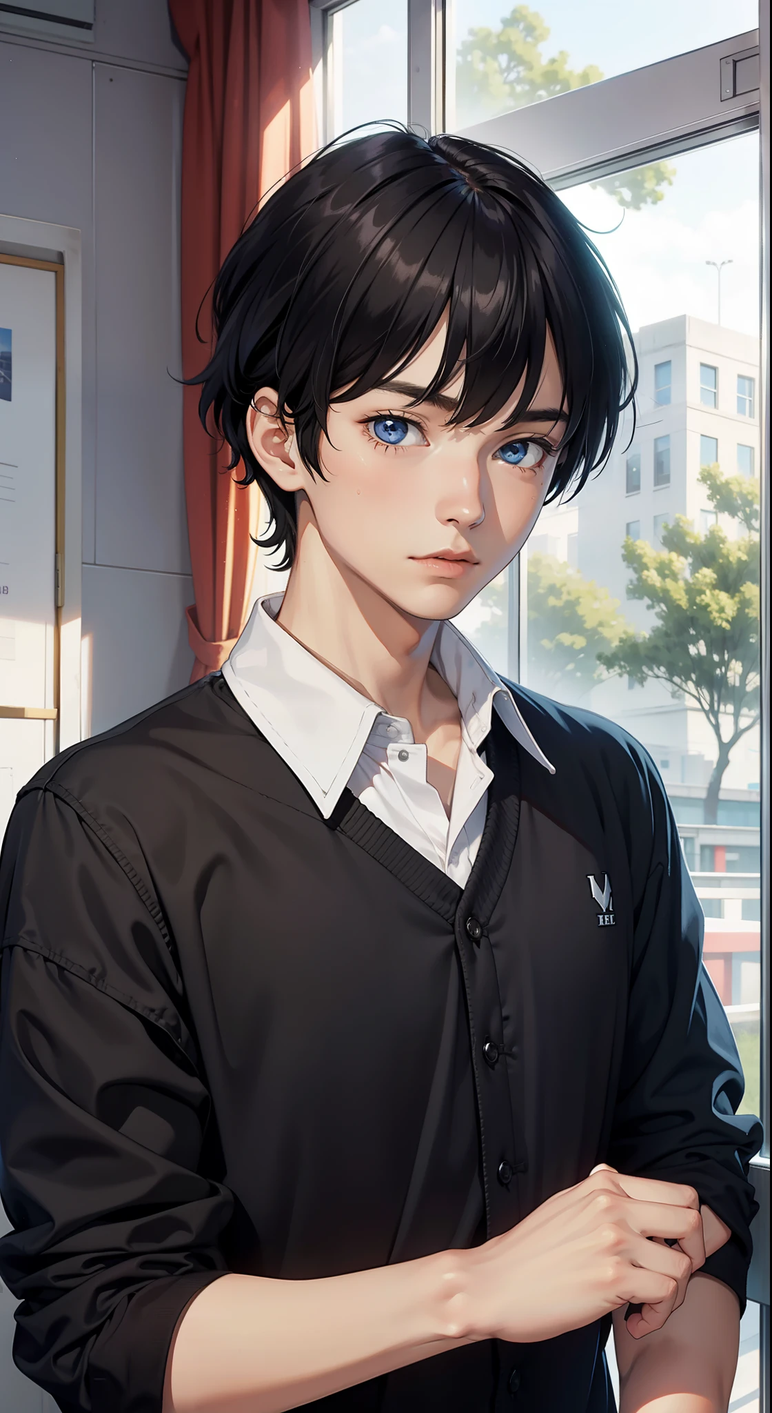 18-year-old high school boy