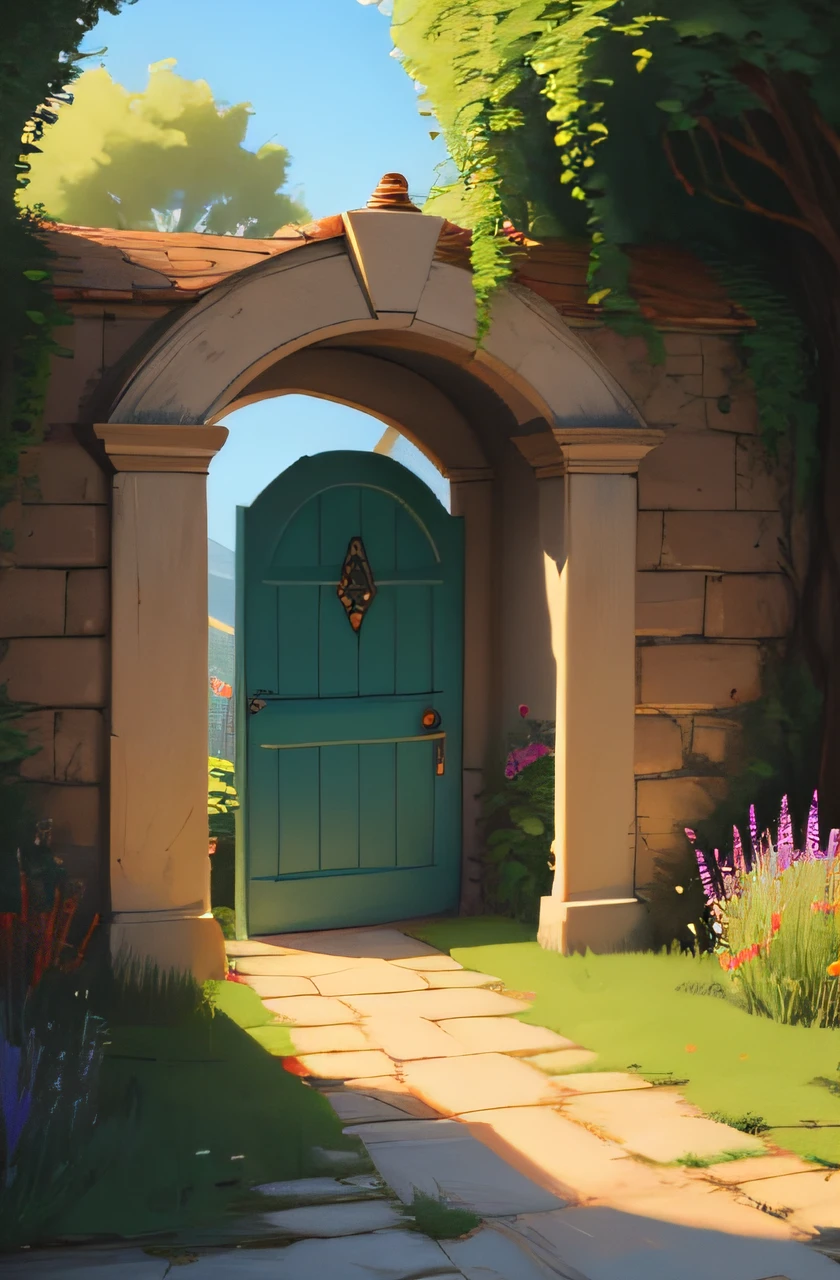 The Hidden Door, a garden, woinderville