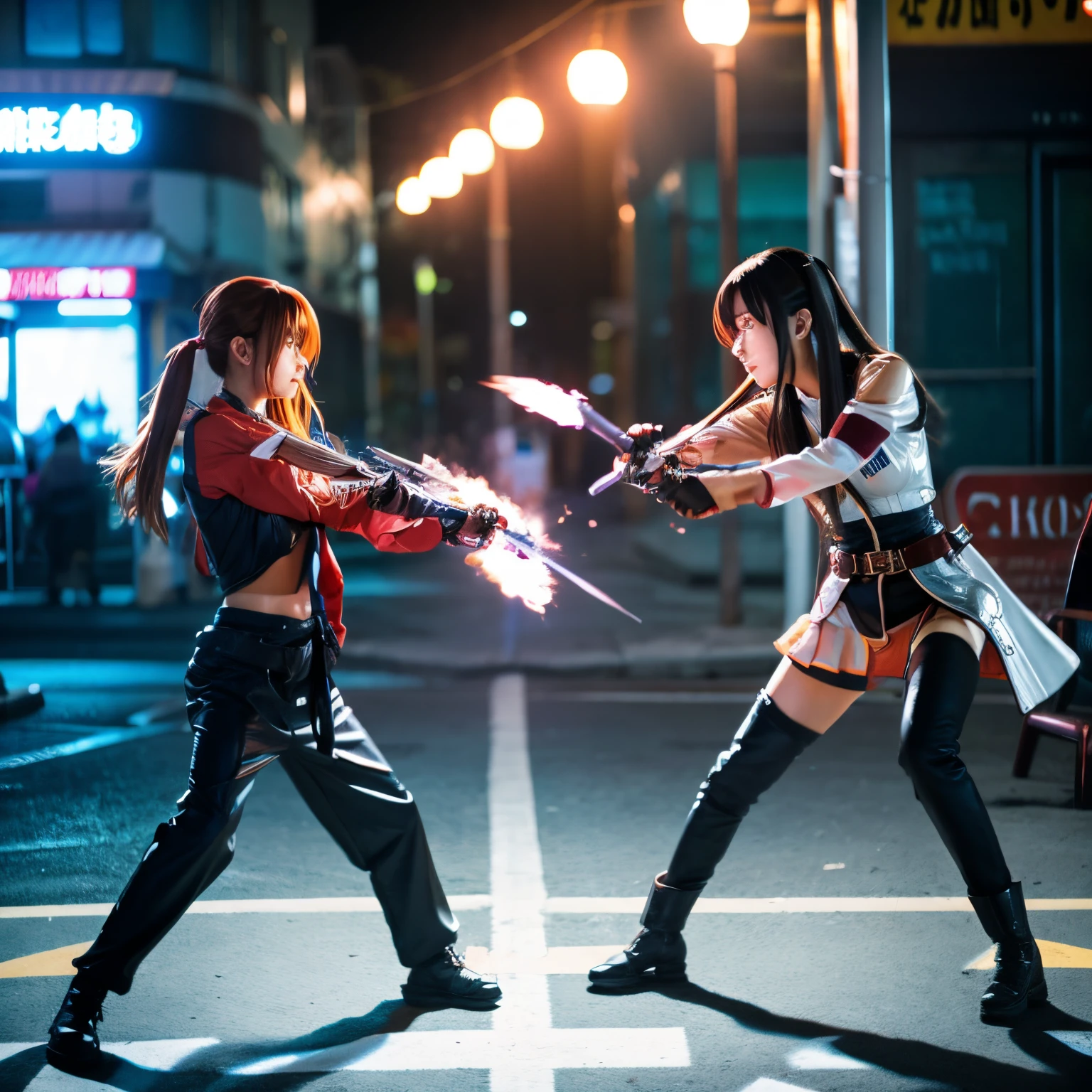 Anime dueling