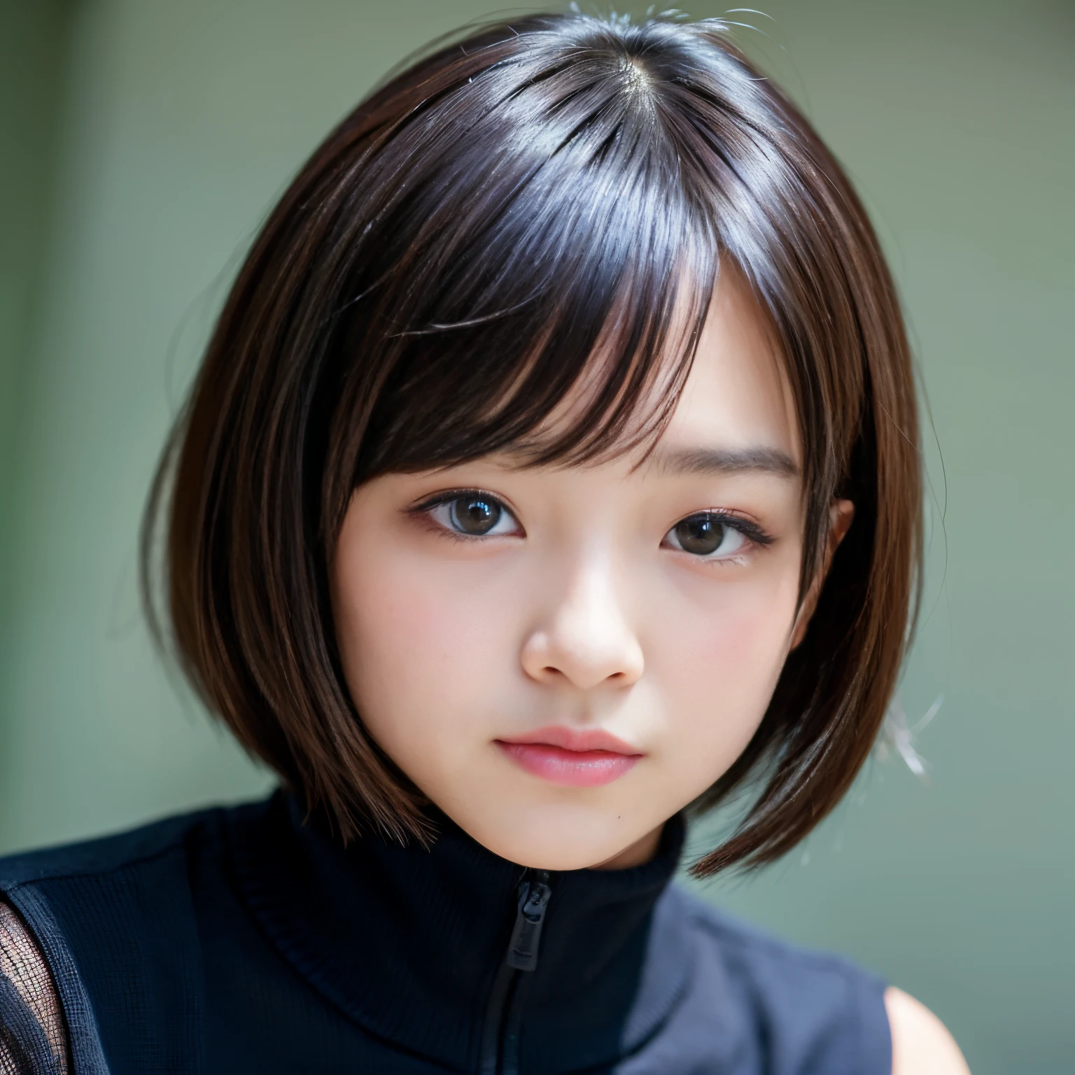 (High resolution:1.3), (16k, Photorealistic, Raw photo, Best image quality: 1.4), Japanese, (Three Girls), Beautiful Face, (A vivid face), (Black-haired、short hair:1.3), Beautiful Hairstyles, Realistic eyes, Beautifully detailed eyes, (Realistic Skin), Beautiful skins, attractive, 超A high resolution, Surreal, High detail, Golden Ratio, Highly detailed cute girl,(10 years old)