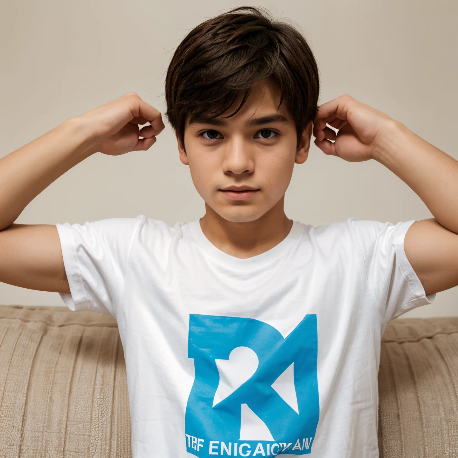 Boy with t shirt