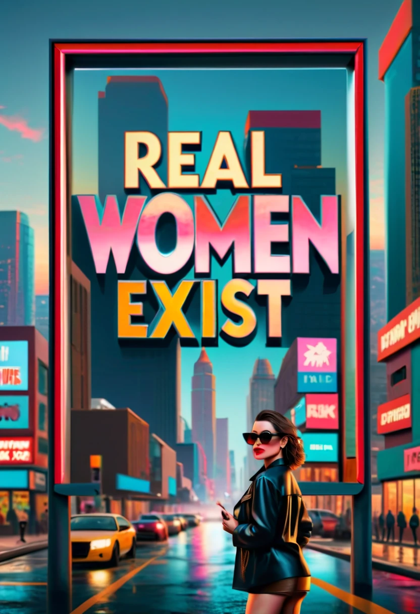 Capsuled, pillis, GTA style txt that says, " real women exist ", GTA faces inside a framed capsuled pills, framed, " real women exist " ..(best quality,4k,8k,highres,masterpiece:1.2),ultra-detailed,(realistic,photorealistic,photo-realistic:1.37),illustration,detailed character,cityscape,surreal GTA faces inside a framed capsuled pills, framed, vibrant colors,natural lighting,gritty textures,lively atmosphere,portraits,,late afternoon,contrast,highly detailed sign,street art,feminism,message against stereotypes,empowering,confident,dynamic pose,red lipstick,cool sunglasses,street fashion,tattoos,graffiti wall,multiple layers of buildings,crowded streets,neon lights,GTA-inspired architecture,fast cars,racing,action-packed,adventurous,high-rise buildings,towering skyscrapers,bustling city life,traffic jam,reflection on wet pavement,nighttime ambiance.