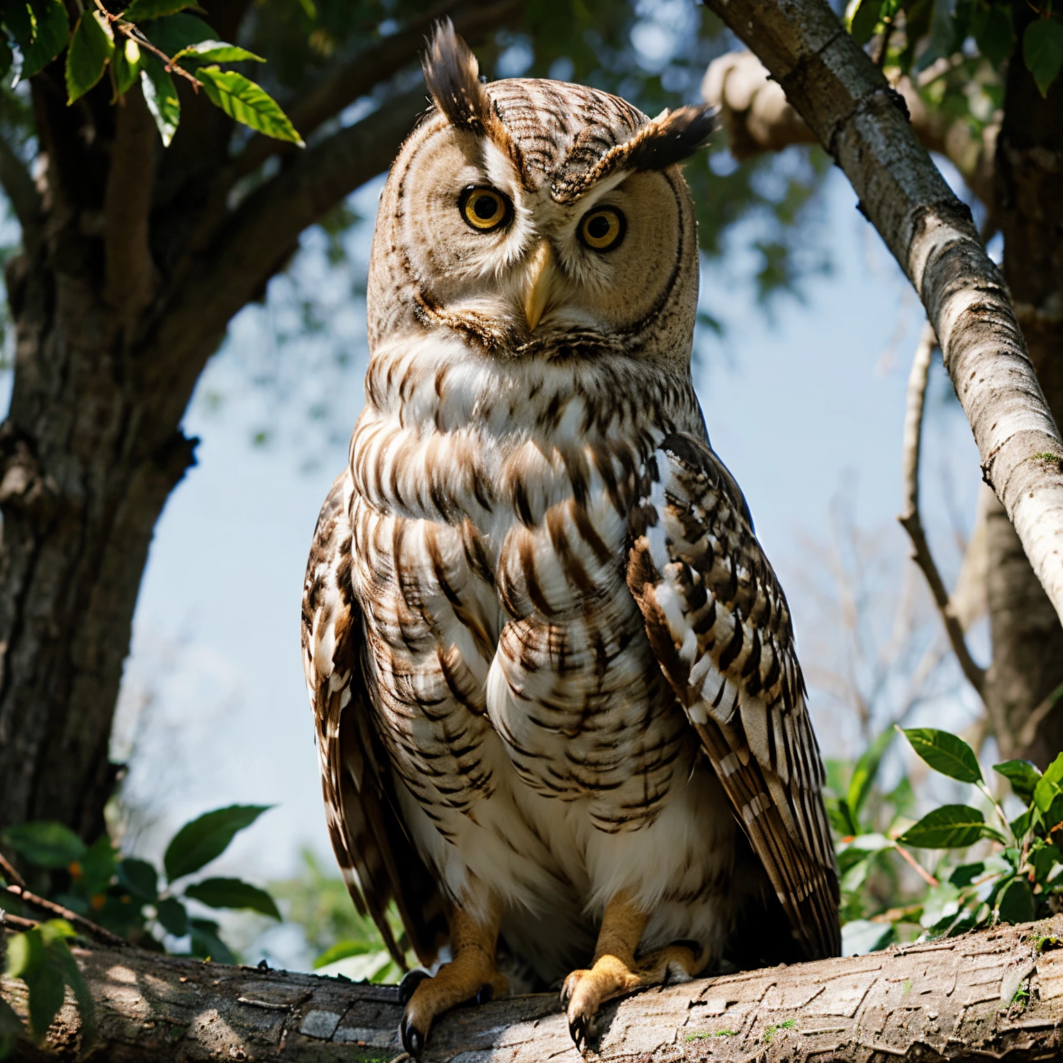 Fancy owl