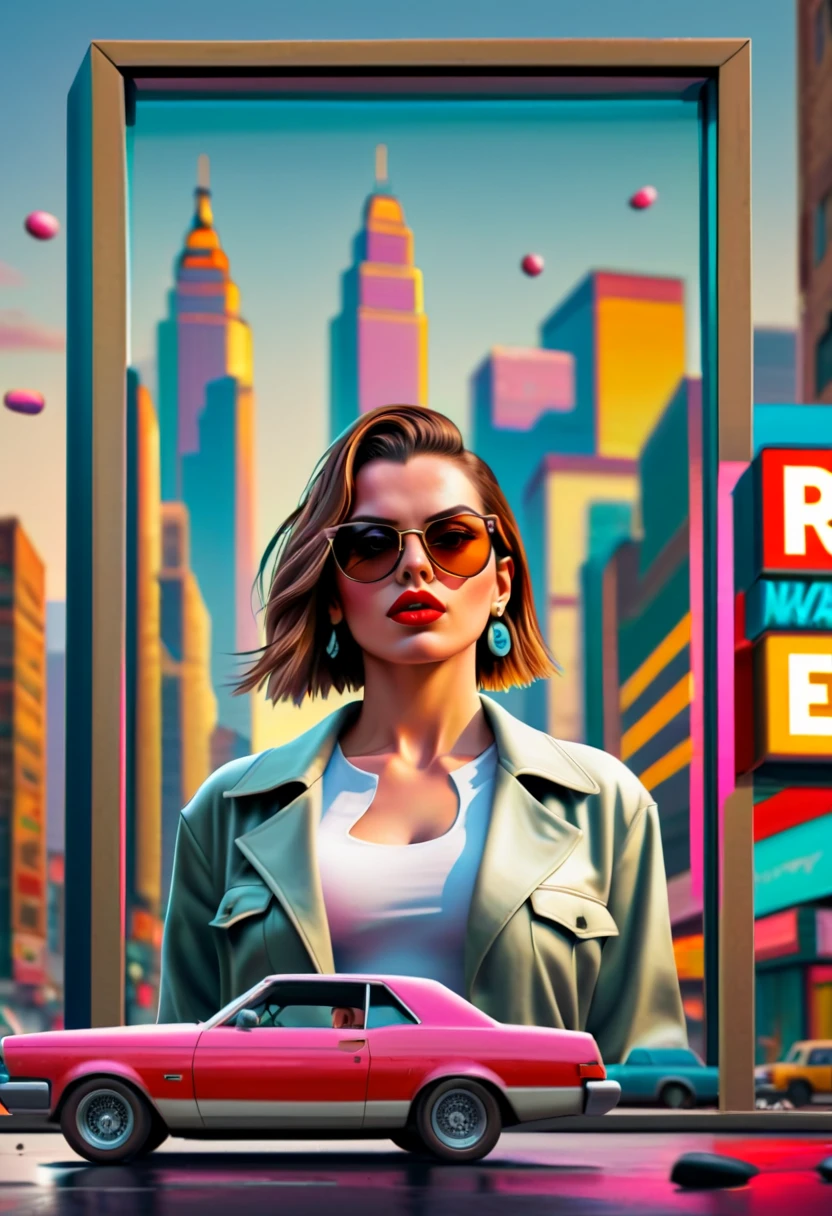 Capsuled, pillis, GTA style txt that says, " real women exist ", GTA faces inside a framed capsuled pills, framed, " real women exist " ..(best quality,4k,8k,highres,masterpiece:1.2),ultra-detailed,(realistic,photorealistic,photo-realistic:1.37),illustration,detailed character,cityscape,surreal   GTA faces inside a framed capsuled pills, framed, vibrant colors,natural lighting,gritty textures,lively atmosphere,portraits,,late afternoon,contrast,highly detailed sign,street art,Real woman exist.,empowering,confident,dynamic pose,red lipstick,cool sunglasses,street fashion,tattoos,graffiti wall,multiple layers of buildings,crowded streets,neon lights,GTA-inspired architecture,fast cars,racing,action-packed,adventurous,high-rise buildings,towering skyscrapers,bustling city life,traffic jam,reflection on wet pavement,nighttime ambiance.