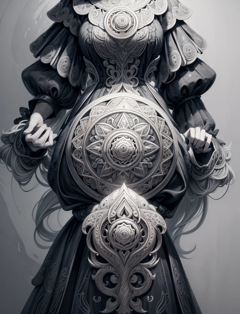 (best quality,highres), Line Art, black and white, intricate lines and patterns, detailed character illustrations, fine pen strokes, delicate shading, minimalist, abstract, clean composition, high contrast, precise linework, intricate geometric shapes, strong visual impact, no background, bold and expressive, hand-drawn, precise details, intricate sketches, graphic design, intricate ink work, visually striking, dynamic poses, creative concepts, intricate linework, intricate textures, precise craftsmanship.