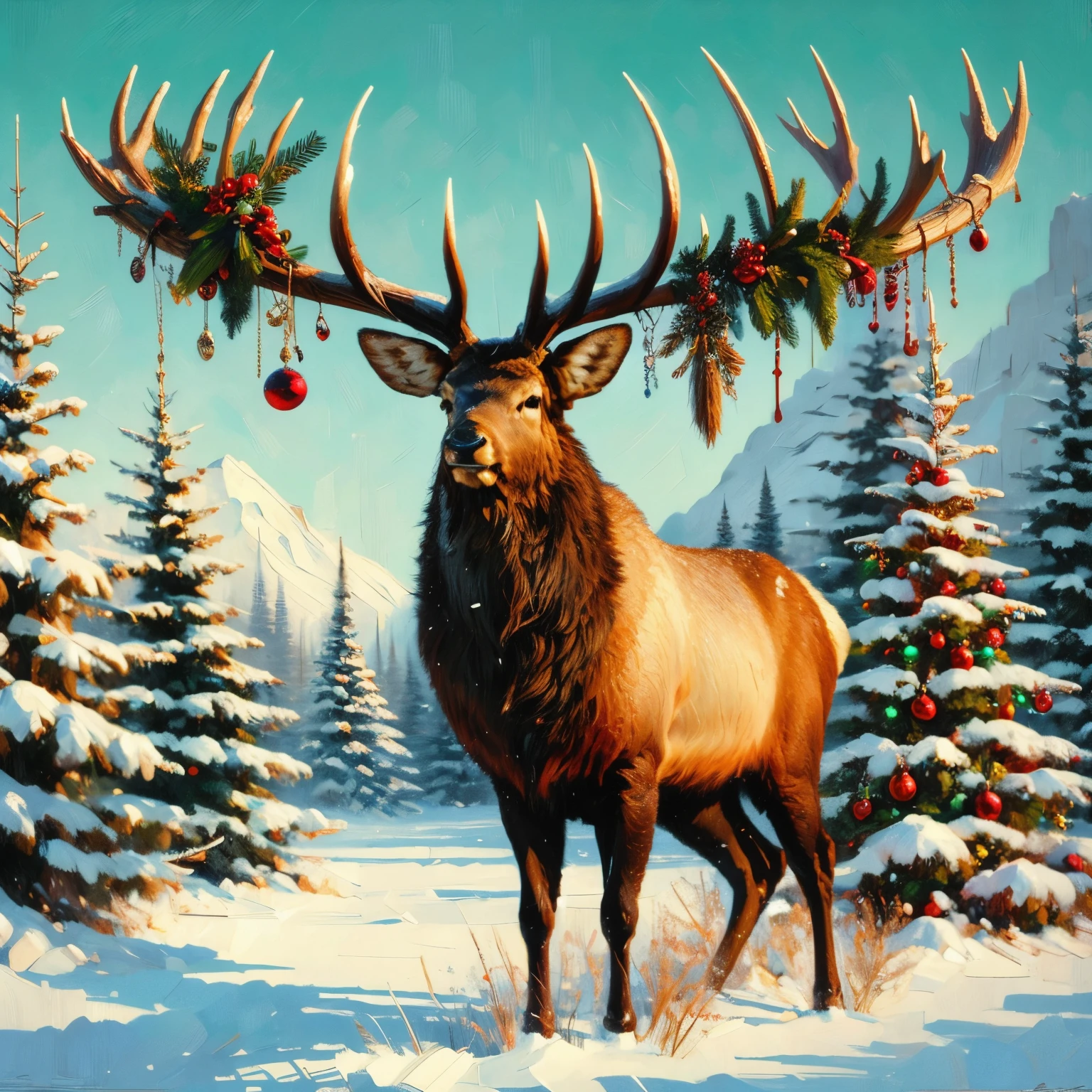 Christmas _Elk