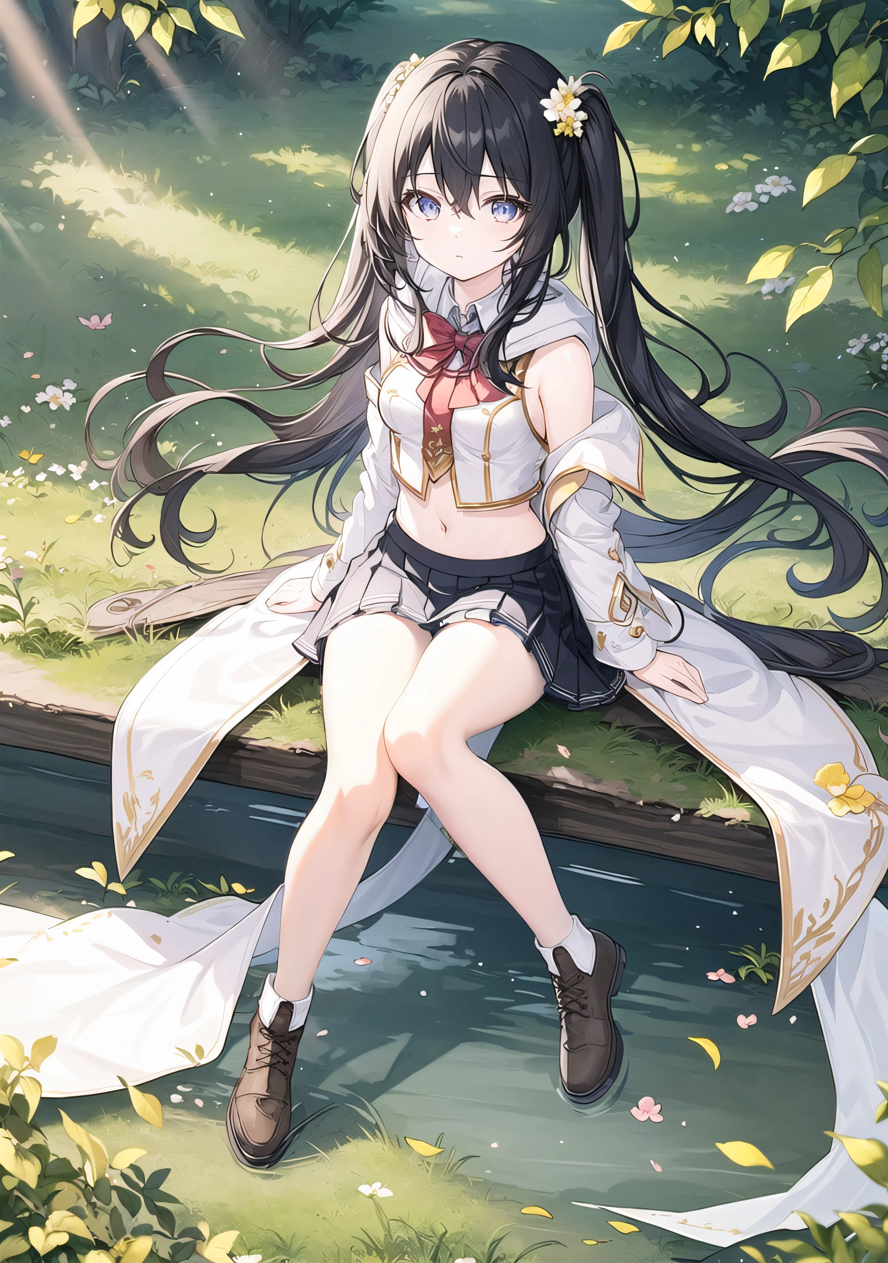 White silk thighlesh color translucent,fleshy feeling