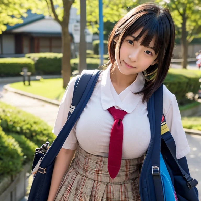 ((Japanese elementary school girl)),Art Classes,camera model,very small breasts,doing peace