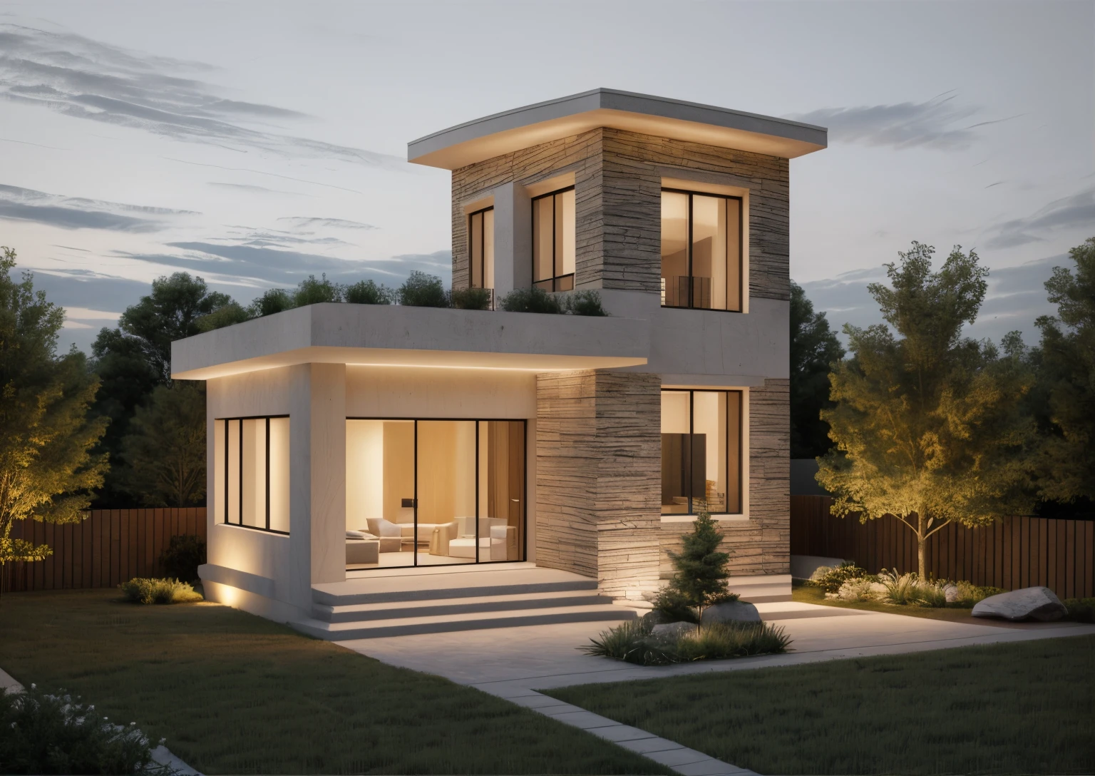 drawing of a house with a staircase and stairs in the front, architectural sketch, architectural concepts, architecture drawing, drawing architecture, realistic architecture, architectural design, architecture design, sketch illustration, sketched, 3 d point perspective, architecture concept, architectural drawing, high quality of sketching, architectural illustration, sketch style, single point perspective, two point perspective, architectural concept, sketch art, ,beautiful and realistic photos, busy surrounding space, realistic trees, surrounding landscape the city, soft light, late afternoon