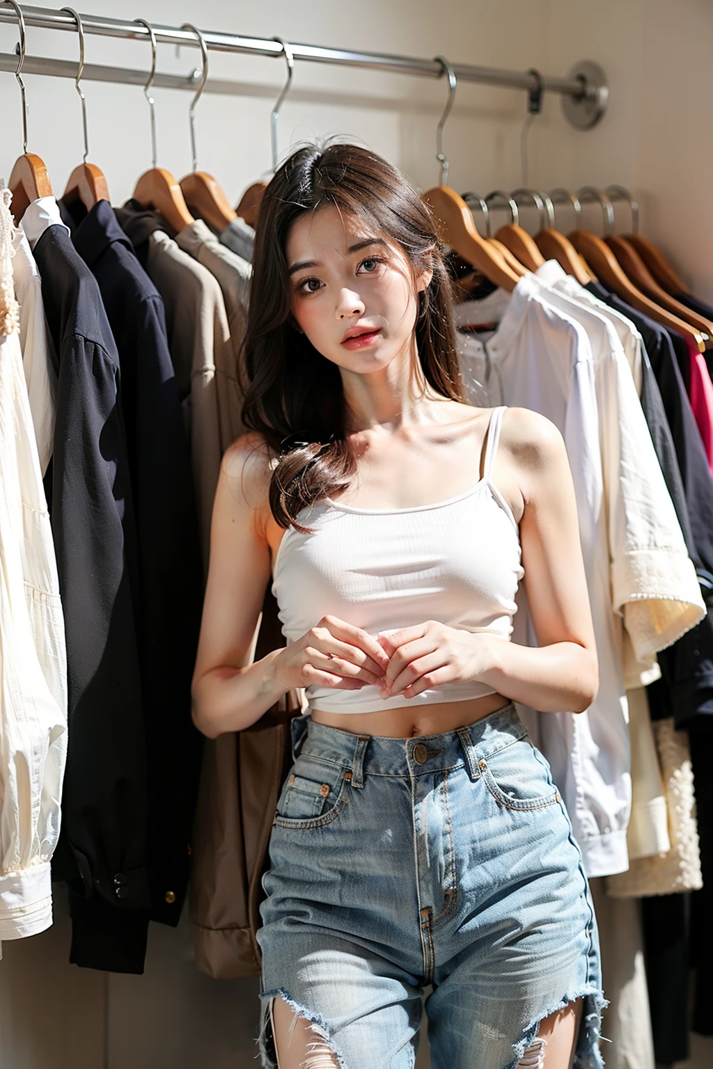 Provide wardrobe organization function,Help users quickly find the clothes they need。Generate an icon based on this sentence
